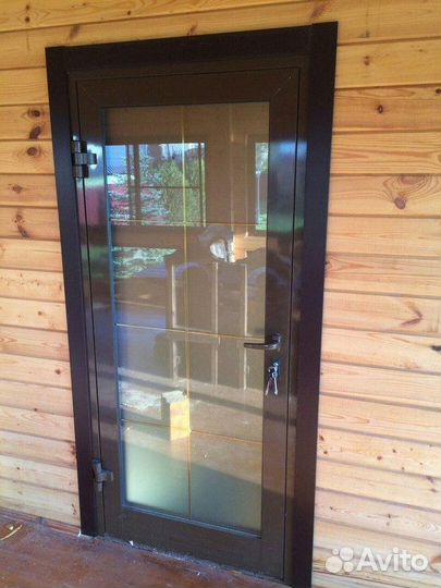 Алюминиевые двери на заказ