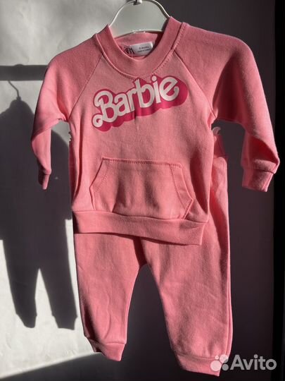 Трикотажный костюм барби 62, 74, 86