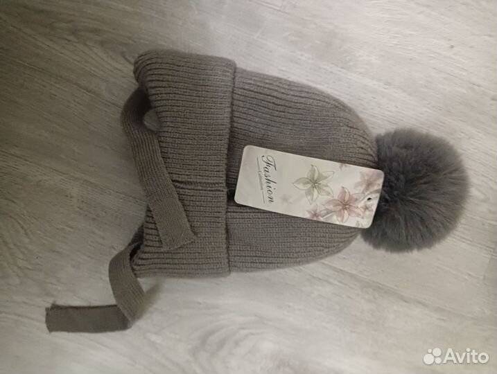 Шапка для девочки 4-5 лет