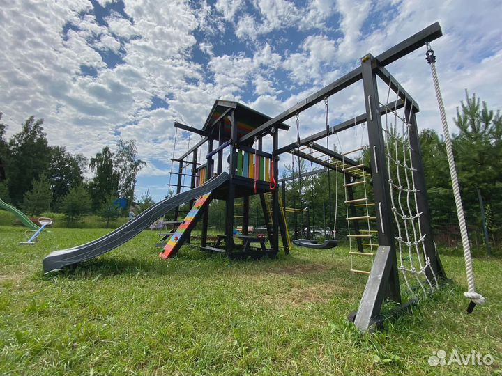 Детская площадка Савушка 2 (Black Edition)