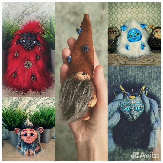 Игрушки- тотемы, обереги на заказ