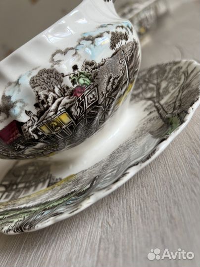 Соусник англия Myott “The Royal Mail”