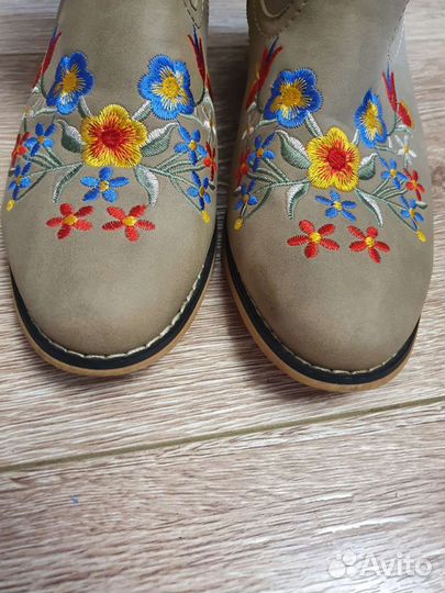 Сапоги осень весна женские