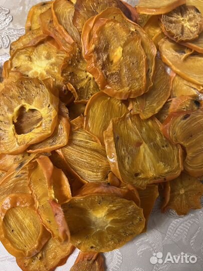 Хурма сушеная (фруктовые чипсы)
