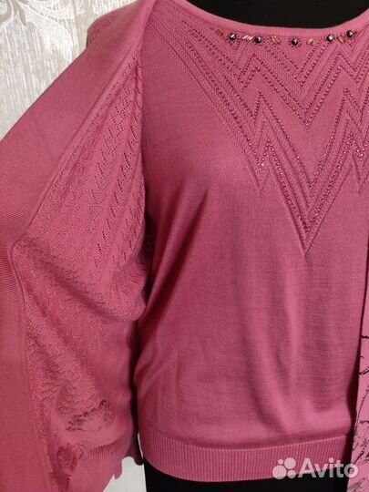 Джемпер -кардиган женский 48 размер