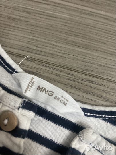 Комплект штаны и кофта мальчику 68 см Mango