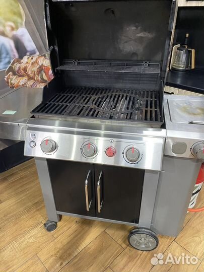 Газовый гриль б/у weber genesis II EP-335 GBS
