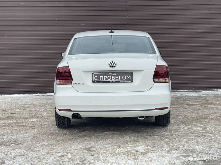 Volkswagen Polo 1.6 AT, 2018, 96 700 км