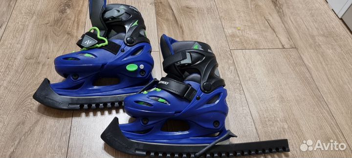 Коньки ледовые раздвижные