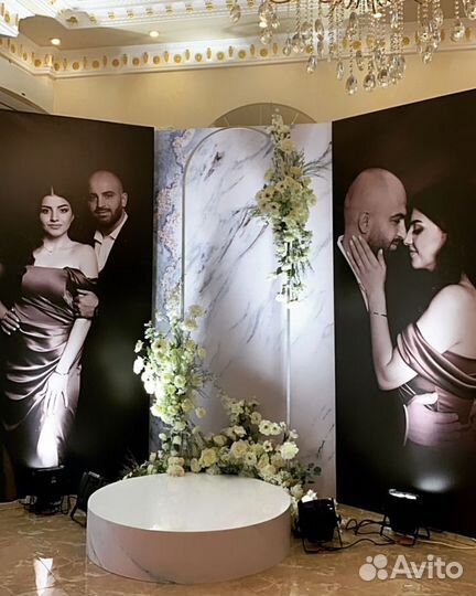 Оформление свадеб, юбилеев, выпускных, праздников