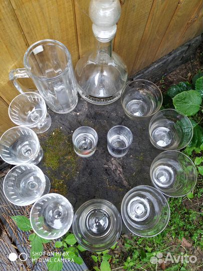 Рюмки стопки стаканы для крепких напитков пакетом