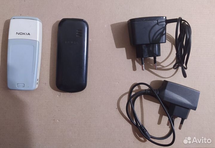 Зарядные устройства и тел. nokia 1280/1112