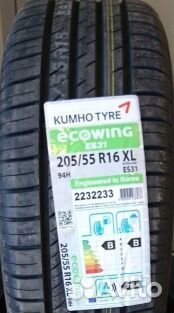 Kumho Ecowing ES31 205/55 R16