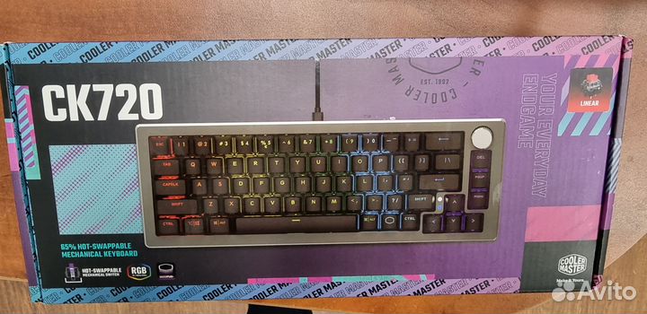 Механическая клавиатура CK720 Cooler Master