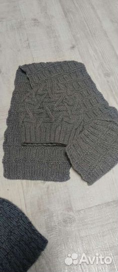 Комплект шапка и шарф