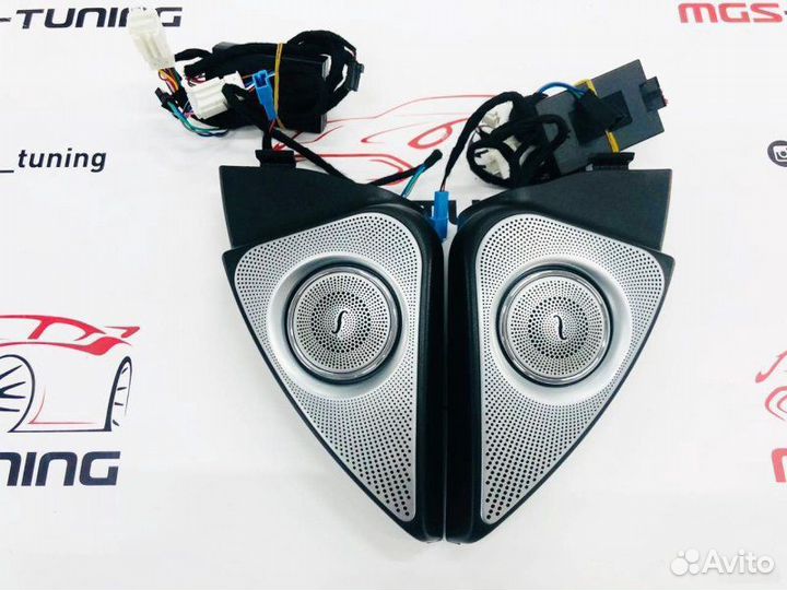 Динамики Burmester с подсветкой ML W166