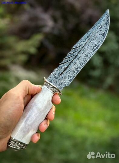 Нож Дамаск рог лося (Арт.37143)