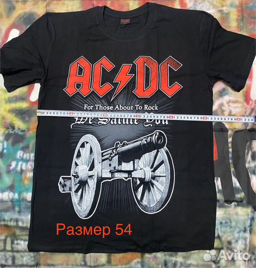 Футболка группы AC/DC