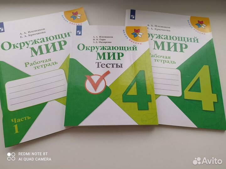 Рабочие тетради для 4 класса
