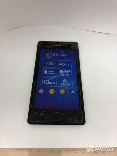 Дисплей на sony Xperia E3 Dual