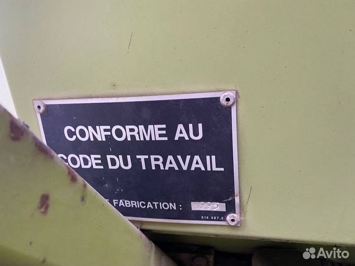 Пресс-подборщик Claas Rollant 66, 1993