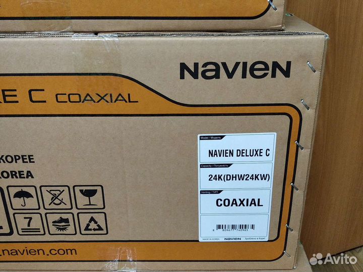 Газовые настенные котлы Навьен Южная Корея