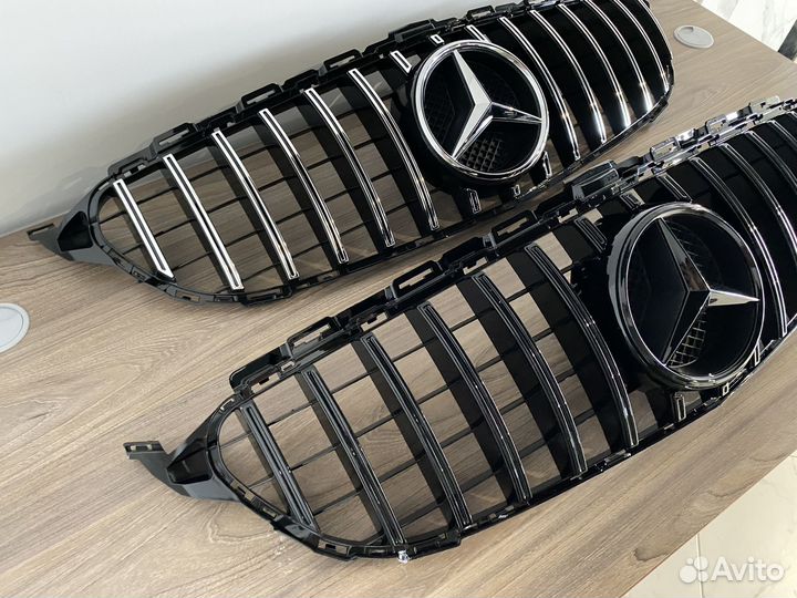 Решетка радиатора Mercedes W205 GT