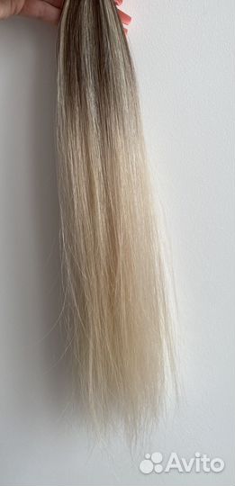 Волосы натуральные 45 см