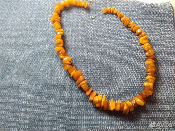 Янтарные бусы СССР