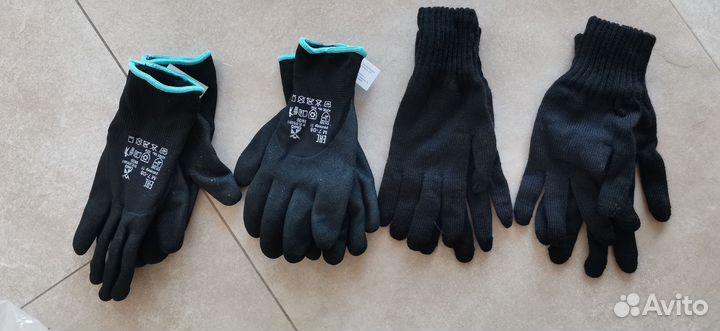 Перчатки утепленные