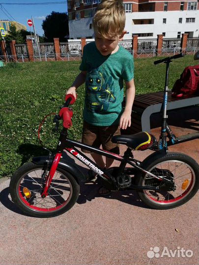 Велосипед детский с 4 до 7 лет