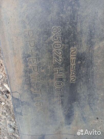 Бампер задний Nissan qashqai j11