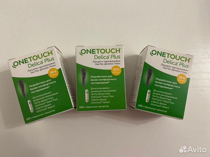 Ланцеты одноразовые One touch Delica Plus