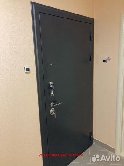 Тёплая входная дверь с бесплатной установкой