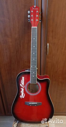 Трансакустическая гитара shinobi HB 411A