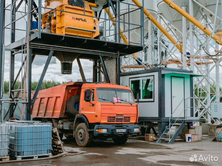 Бетонный завод (бсу) nflg Modul 50 м3/ч