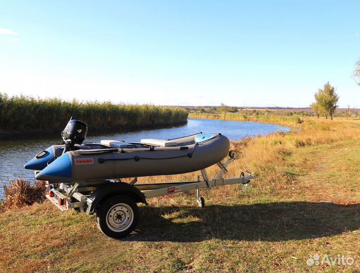 Прицеп для перевозки водной техники