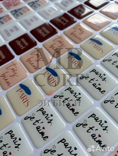 3D стикеры с вашим дизайном на заказ