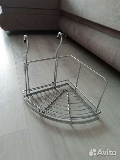 Полка угловая для рейлинга