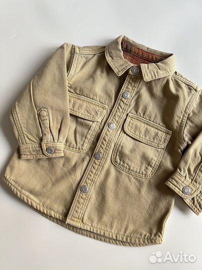 Рубашка верхняя zara оригинал 80