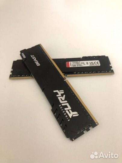 Оперативная память Kingston DDR4 3200 2x8Gb