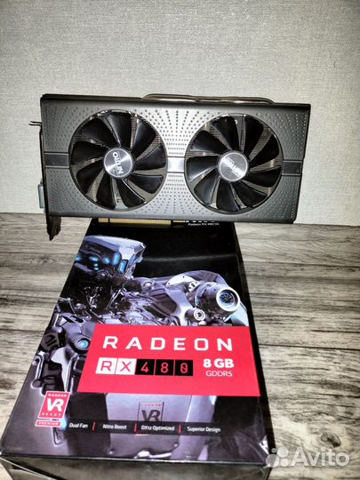 Видеокарта rx580 8gb msi