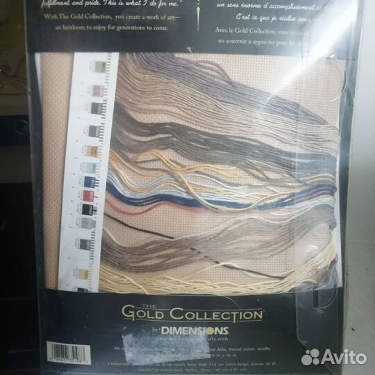 Набор для вышивания крестом dimensions