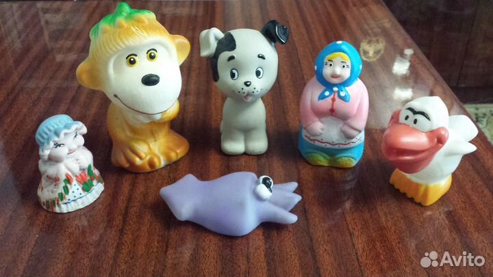 Резиновые игрушки