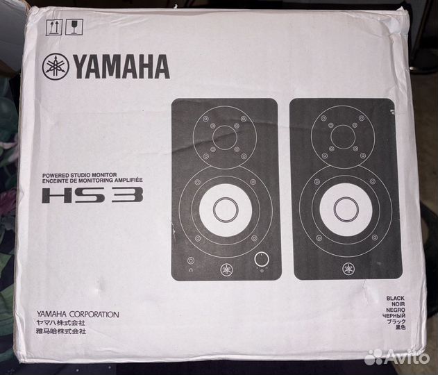 Yamaha HS3 студийные мониторы