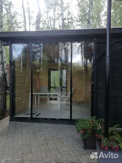 Мягкие окна на беседки, веранд, летних кафе