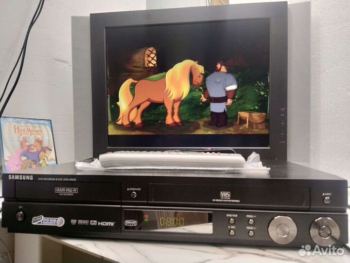 Рекордер Samsung DVD-VR325 Оцифровка VHS
