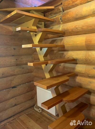 Металлокаркас для лестницы 