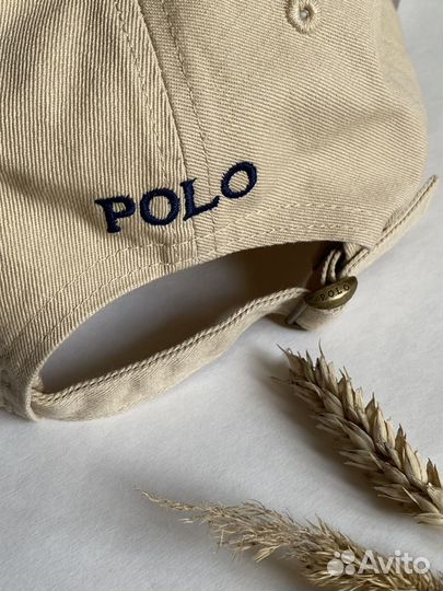 Кепка Polo Ralph Lauren бежевая