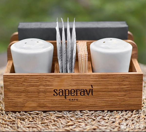Салфетница из дерева